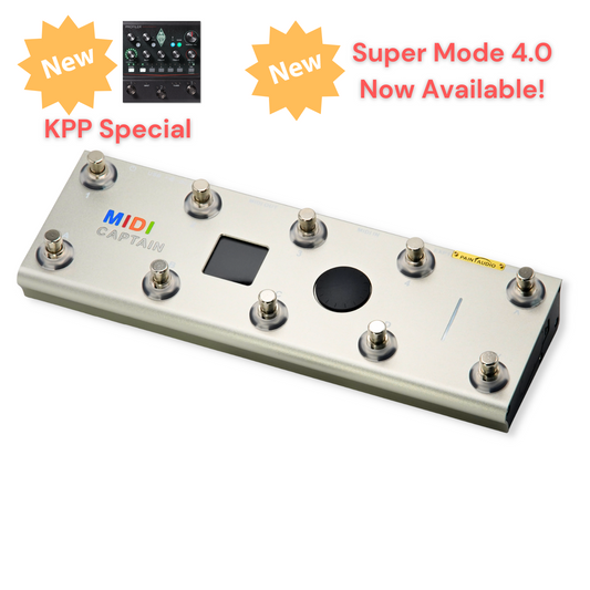 PaintAudio MIDI Captain Foot Controller (GOLD)