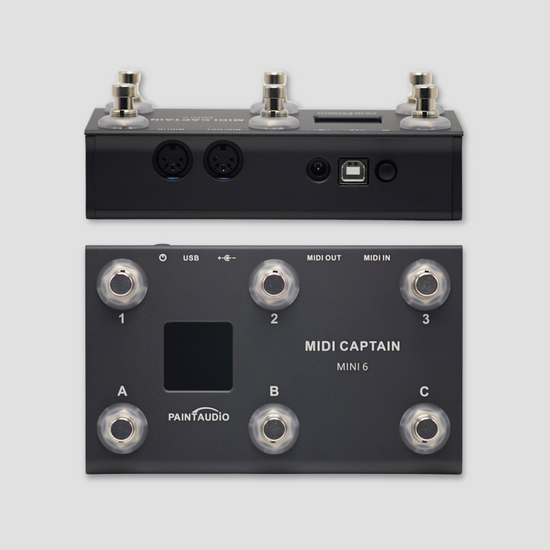 MIDI Captain MINI 6 Controller with HID Multi-state Cycling – PaintAudio